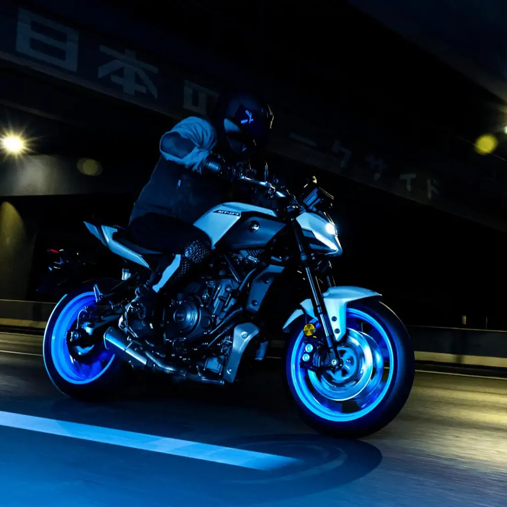 Yamaha MT 07 als A2 Version